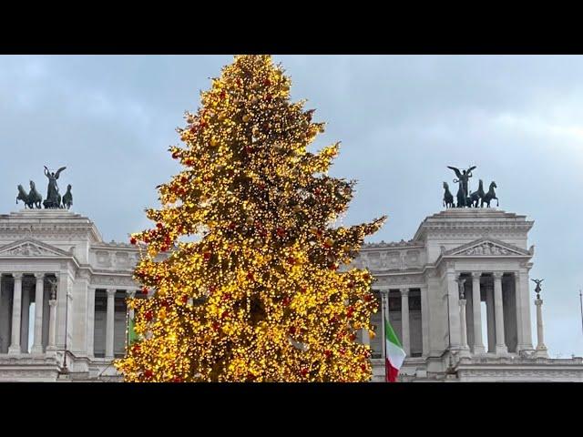 ROME CHRISTMAS / КАК УКРАШЕН РИМ К РОЖДЕСТВУ / РИМСКИЕ ЕЛКИ