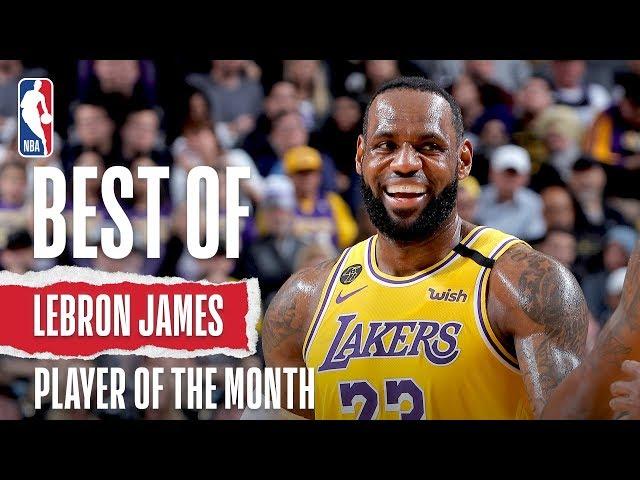 LeBron James' February Highlights | KIA Player of the Month