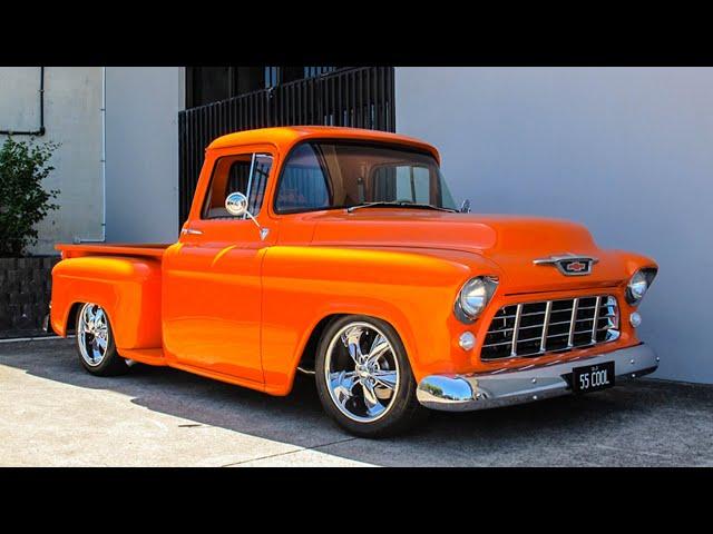 1955 Chevrolet 3100 Stepside Pickup Truck Restoration Project