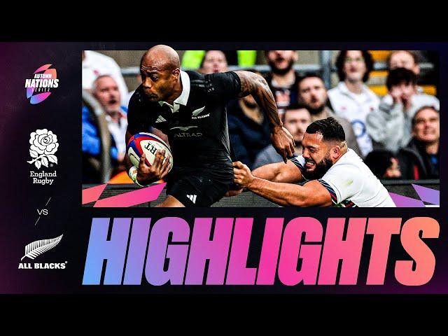 HIGHLIGHTS | ENGLAND V NEW ZEALAND | AUTUMN NATIONS SERIES 2024