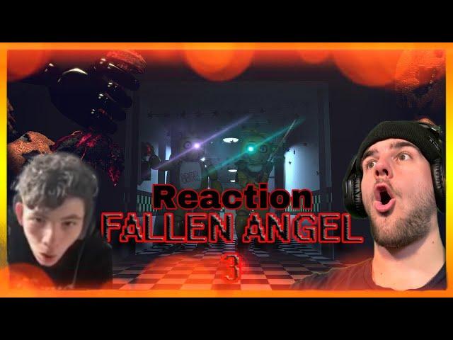 [SFM FNAF] Fallen Angel 3 - (REACTION) - "TWO CHICA'S?!!" - (ft Frantic Drippy)