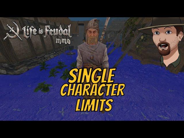 The Limits Of Using Only 1 Character- Life Is Feudal MMO Solo Gameplay