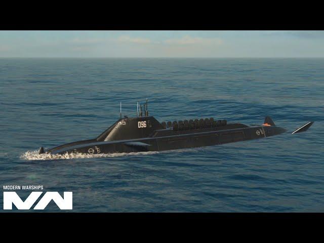 Modern Warships: torpedo Spamming CN TYPE 096 submarine.