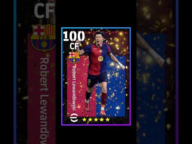 HOW TO TRAIN 100 RATED ROBERT LEWANDOWSKI IN EFOOTBALL #LEWANDOWSKI #EFOOTBALL #SHORT #PES#VIRAL #cf