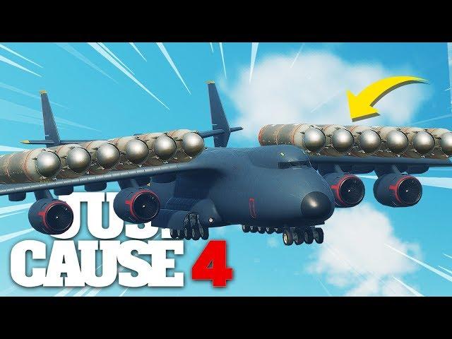 Just Cause 4 - NUKE LAUNCHER CARGO PLANE!