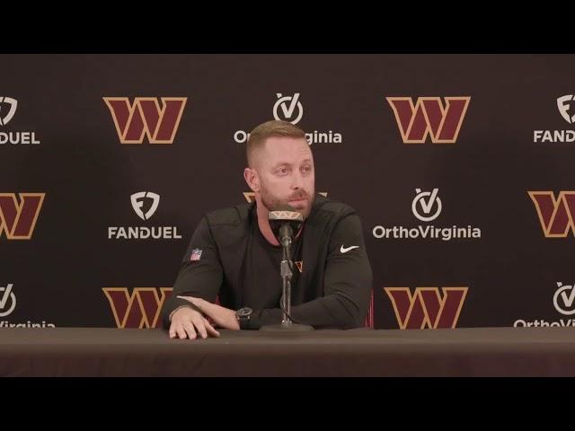 New Offensive Coordinator Kliff Kingsbury Meets the Media | Washington Commanders