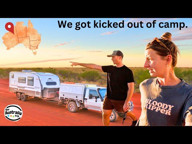 SCARY NIGHT in the Most Remote Town in Australia! Remote Outback Caravanning in our Zone RV [EP60]