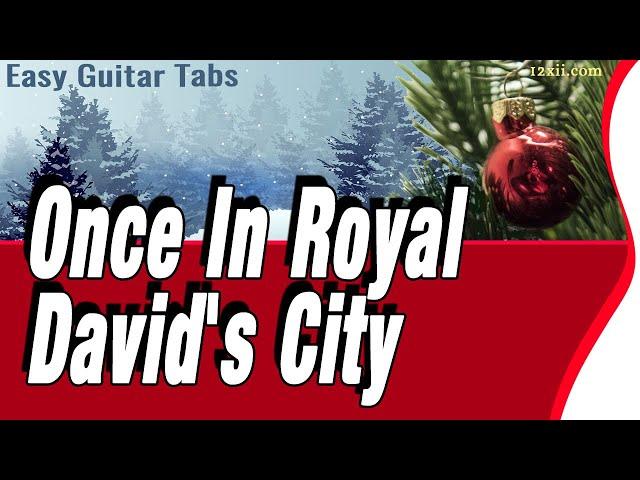 Once In Royal David's City • Christmas Song