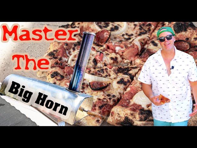 Big Horn Wood Pellet Burning Pizza Oven Work Flow and Tips:  Master the backyard pizza party!