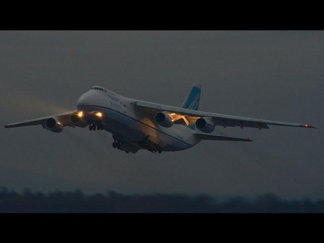 ADB Antonov-124 at ZRH ( WONDERFUL SOUND )