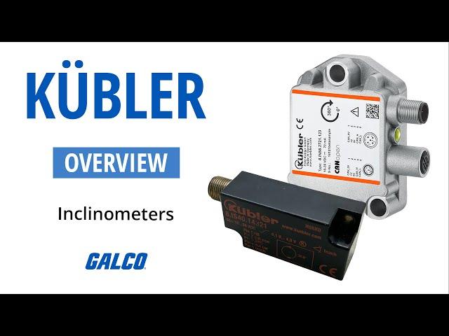 Kübler Inclinometers Overview