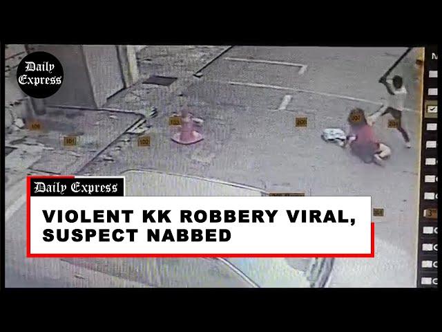 Violent KK robbery viral, suspect nabbed