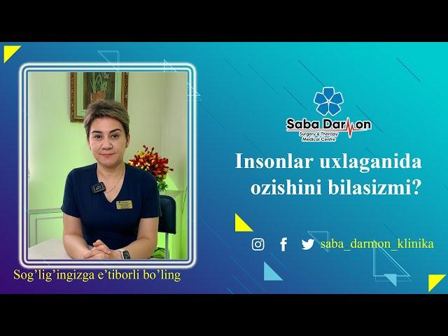 Insonlar uxlaganida ozishini bilasizmi? O'z vaqtida uxlasangiz sizda semizlik kuzatilmas ekan..