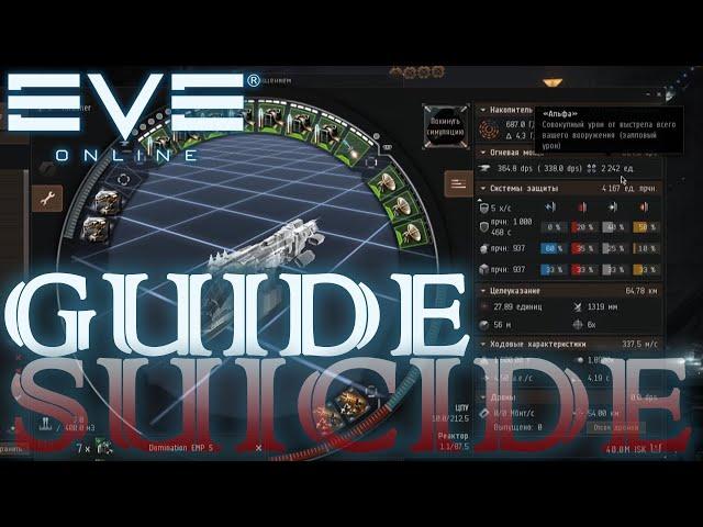 EvE online | Гайд по суициду для новичков | EVE guide