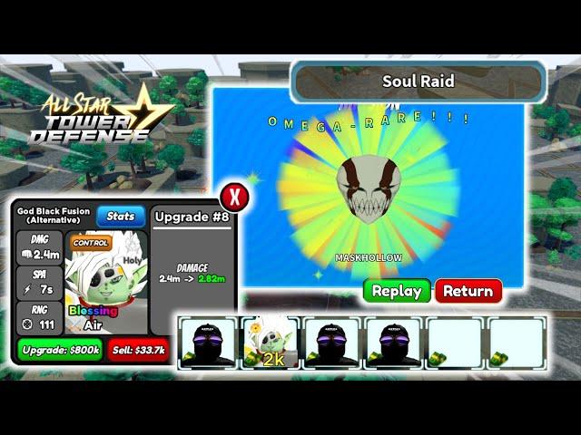 Soul Raid (4 Units) Feat. 6Star Zamasu | Solo Gameplay | Roblox All Star Tower Defense