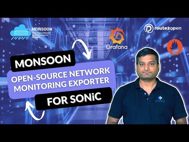 MONSOON - Open-Source Network Monitoring Exporter for SONiC | route2open