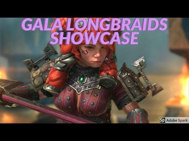 Gala Longbraids Showcase | RAID Shadow Legends