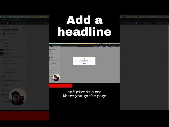 Adding Your Facebook Page