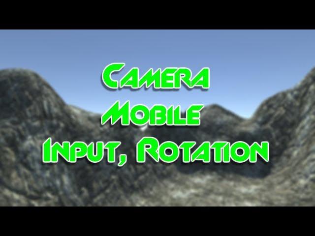 How to rotate/handle camera input for mobile