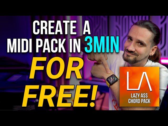 I Created A Midi Chord Pack in JUST 3 minutes! Because THIS is how long it takes!