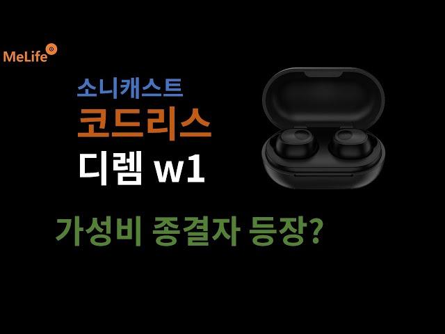 소니캐스트 디렘 w1 코드리스 이어폰 리뷰