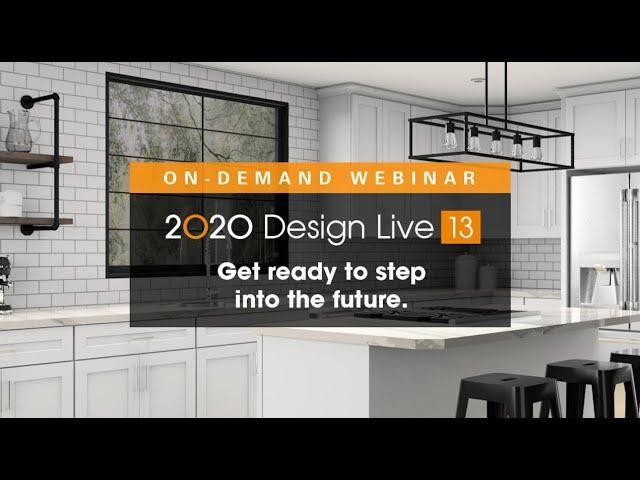 Webinar: Step into the future with 2020 Design Live v13.