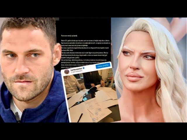 KRAJ: Razveli Se Jelena Karleuša I Duško Tošić