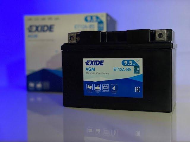 Аккумулятор Обзор и заправка аккумулятора EXIDE купил на рыбалку для эхолота  AGM