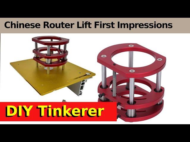 Chinese Router Lift - Any Good? Let's find out!