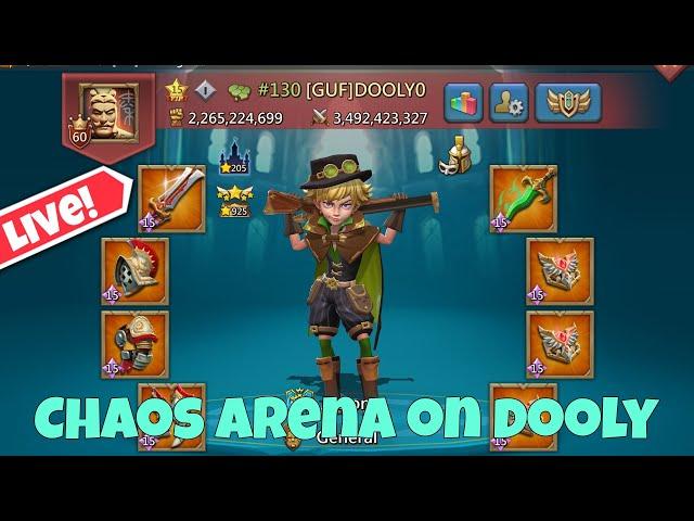 Lords Mobile - Chaos arena on DOOLY account