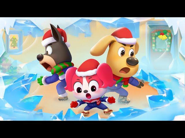 Freeze Magic at Christmas | Christmas Adventure | Safety Rules for Kids | Sheriff Labrador | BabyBus