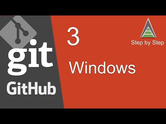 Git and GitHub Beginner Tutorial 3 - Getting started - Install Git windows