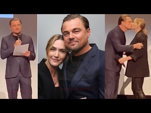 Leo DiCaprio Reunites With Kate Winslet At 'Lee' Screening