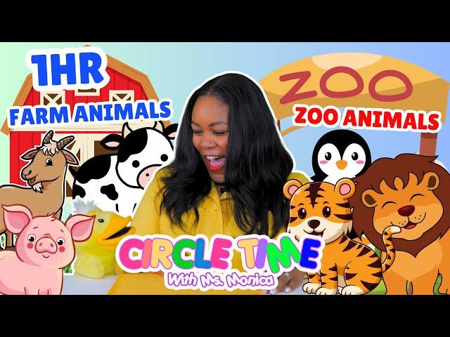 Animal Special | Zoo Animals | Farm Animals | Learn Letters | Songs for Kids | Toddler Lesson