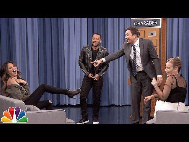 Charades with Chelsea Handler, John Legend and Chrissy Teigen