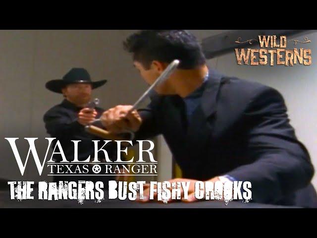 Walker, Texas Ranger | The Rangers Bust Fishy Crooks In Style | Wild Westerns