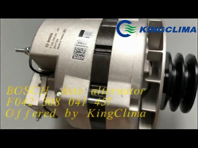 Bosch Alternator F042 308 041 475 24V 120A  Bus AC Parts -- KingClima