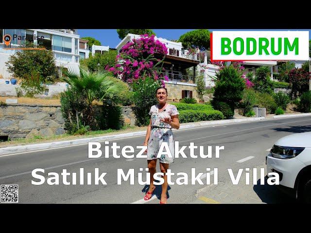 Bodrum Bitez Aktur Sitesi Satılık Villa