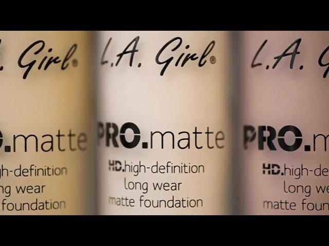 Makeup Tutorial - L.A Girl Pro Matte Foundation