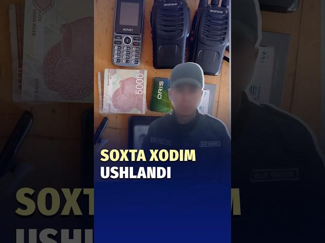 Marg‘ilon shahridagi bankda Milliy gvardiyaning soxta xodim ushlandi