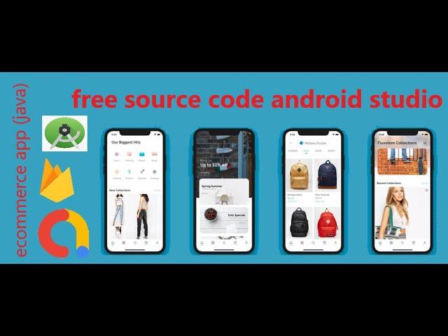 How to create ecommerce app in android studio free source code || (java) || by dhruv app tutorial