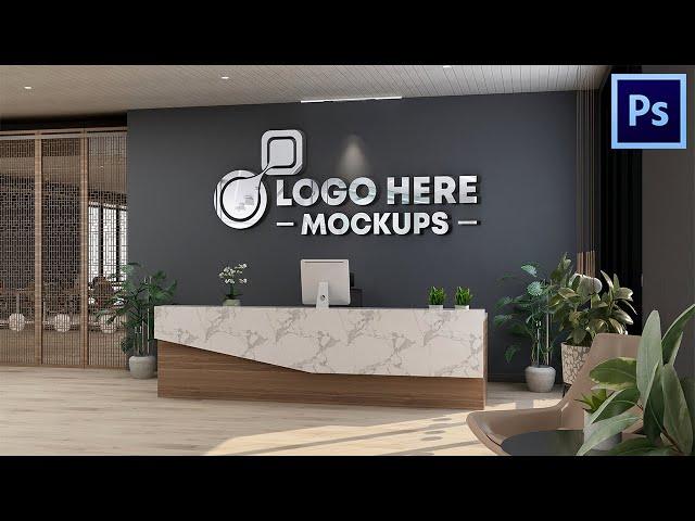 TUTORIAL 3D LOGO MOCKUP DI ADOBE PHOTOSHOP