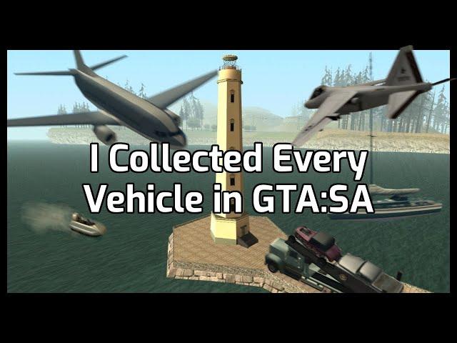 I Collected Every Vehicle In GTA:SA (The Full Edit) | Super Sunshine Autos Mod Full Playthrough