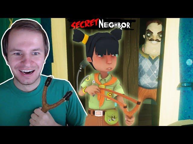 Secret Neighbor Beta | Обзор персонажа Скаут (SCOUT)