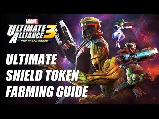 Ultimate Shield Tokens Farming Guide - Marvel Ultimate Alliance 3 (MUA3)