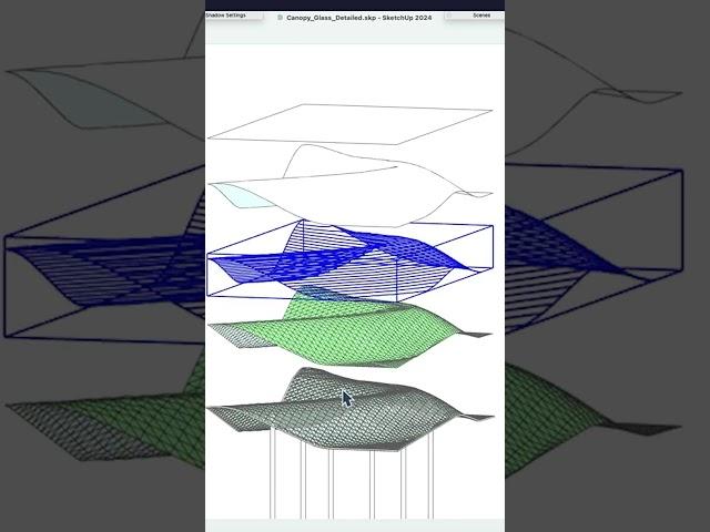 An Exercise in Canopies within #sketchup