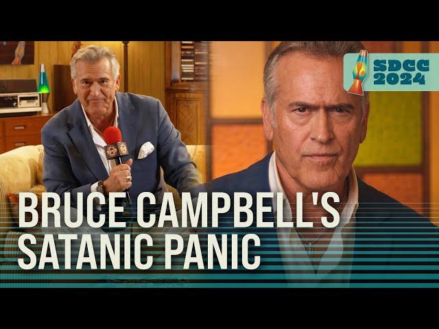 Bruce Campbell Talks New Show HYSTERIA!, Hallmark, Hawaiian Shirts, and Alien Probes | SDCC