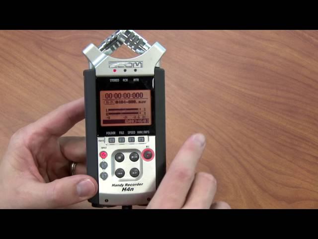 Zoom H4N Audio Recorder - Compass Tutorial