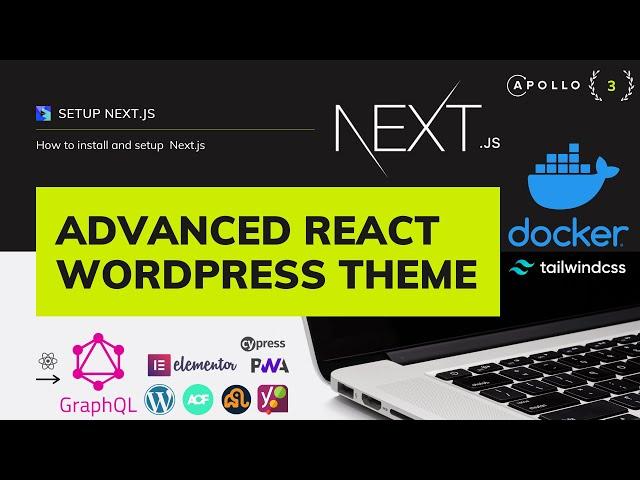 #3 Setup Nextjs from scratch | next js wordpress graphql | next js wordpress theme