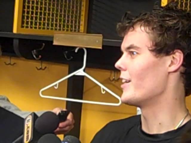 Inside Hockey- Tuukka Rask Bruins Scrimmage Interview 1/15/13